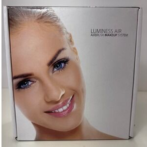 Luminess Air Airbrush Makeup System Black Compressor Stylus Set Free Extras